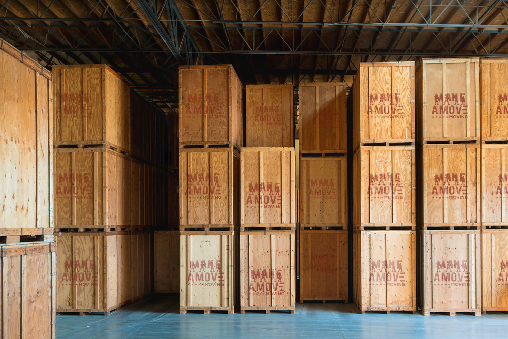 wooden box crates